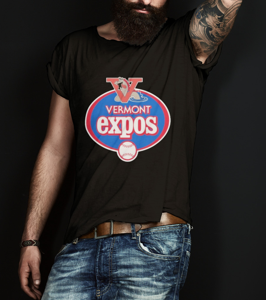 Vermont Expos Baseball Gator T-Shirt