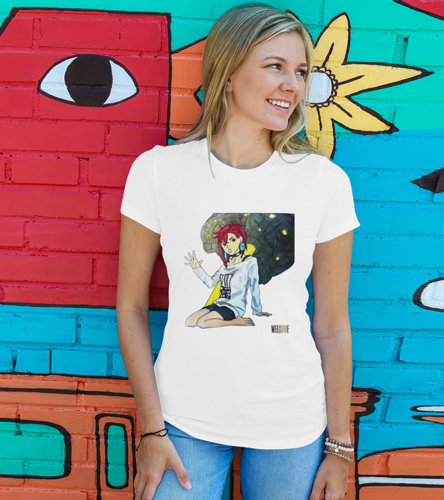 Ayase Momo UFO Anime Welcome T-Shirt