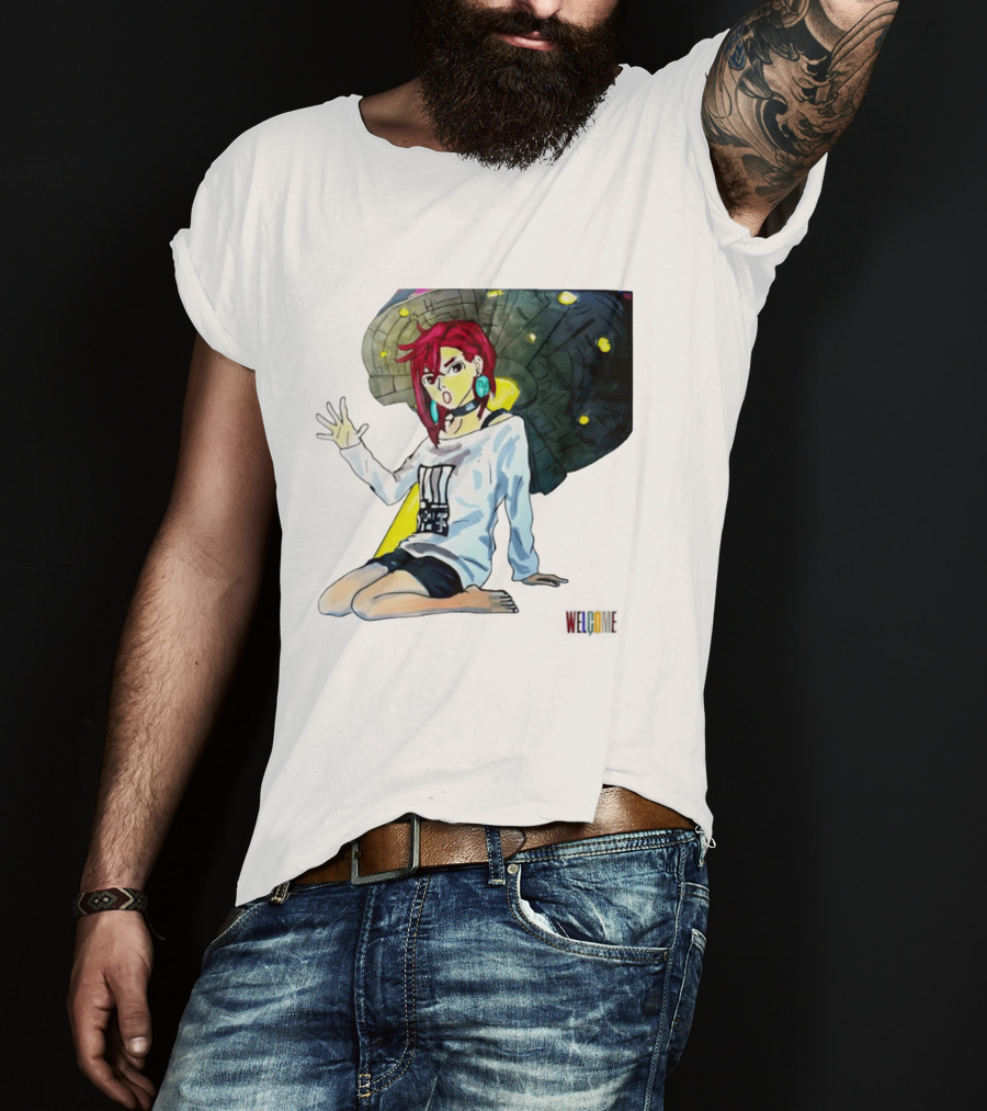 Ayase Momo UFO Anime Welcome T-Shirt