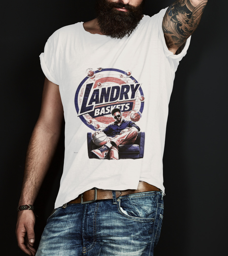 Landry Fields NBA New York Knicks Landry Baskets Basketball T-Shirt
