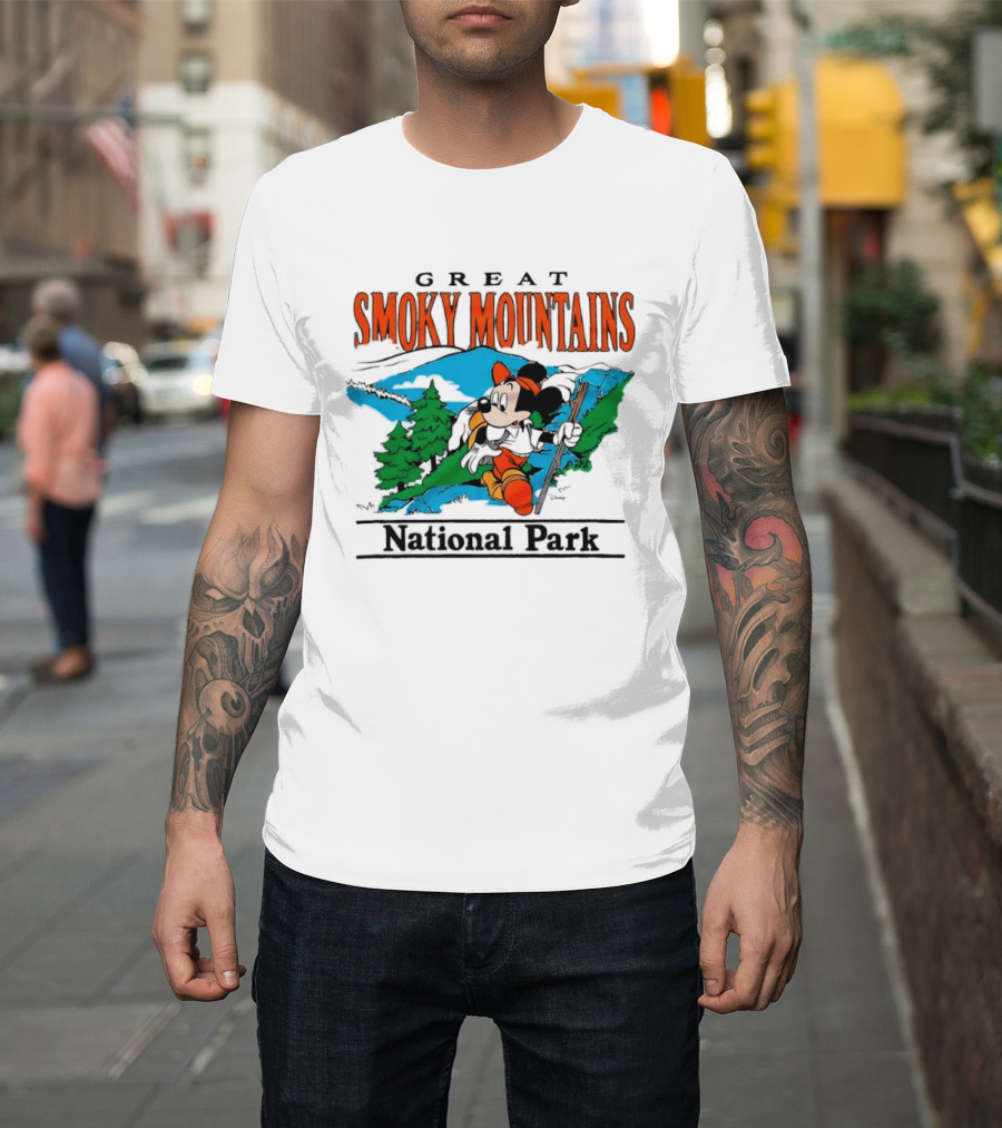 Mickey Mouse Great Smoky Mountains National Park Adventure T-Shirt