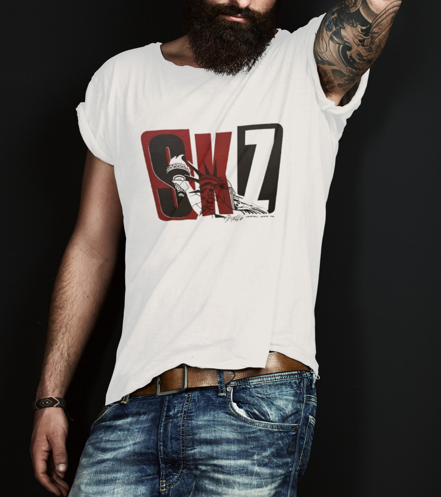 Stray Governors Ball New York City SKZ Liberty Statue T-Shirt