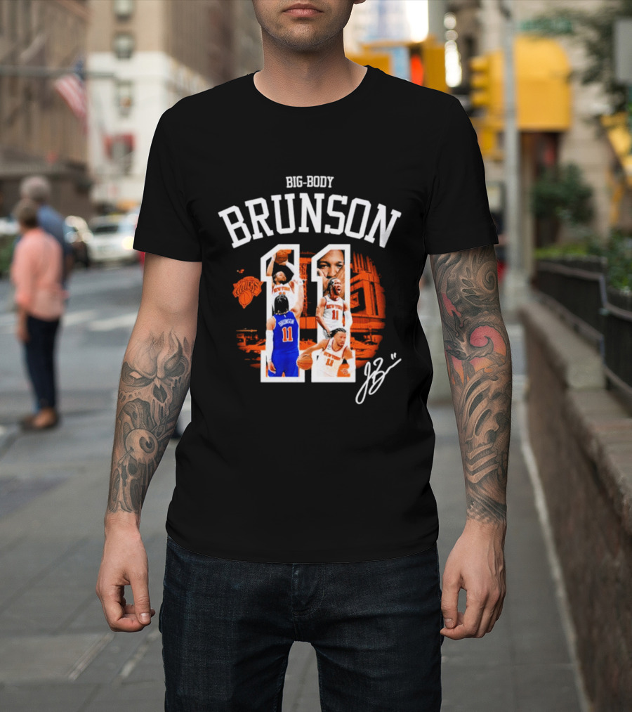 Big Body Brunson New York Knicks Basketball 11 T-Shirt