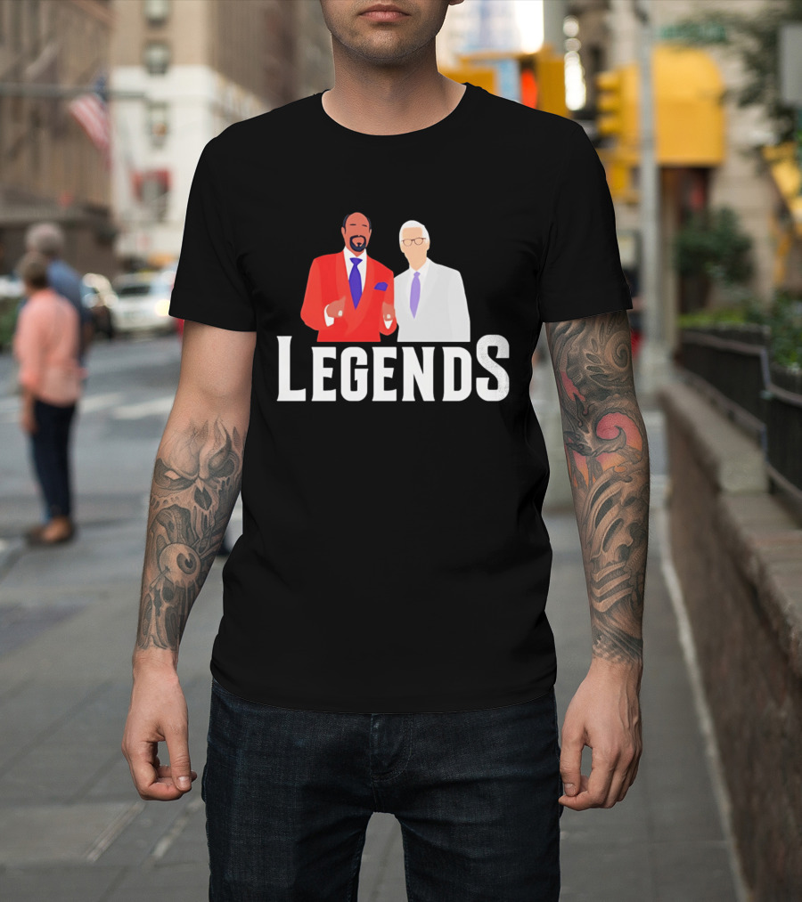 New York Knicks Legends Broadcasters Duo T-Shirt