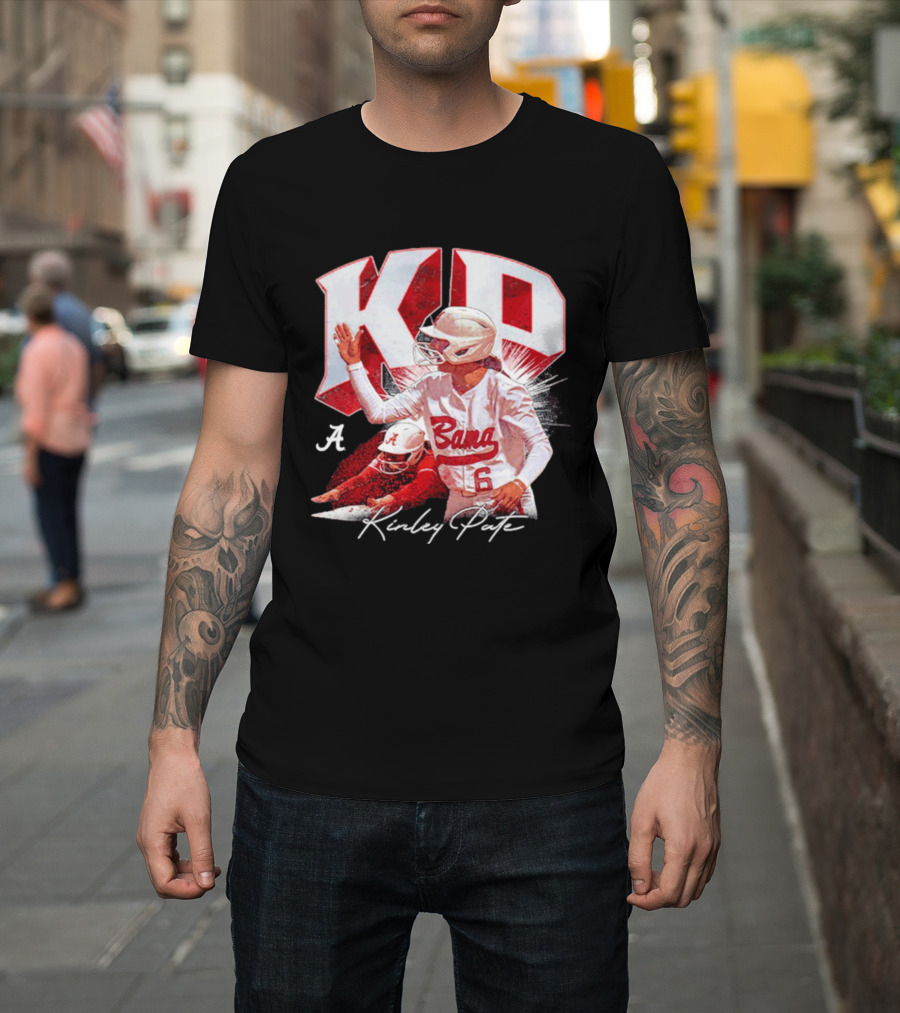 KP Alabama Bama Softball Kinley Pate NCAA Player T-Shirt