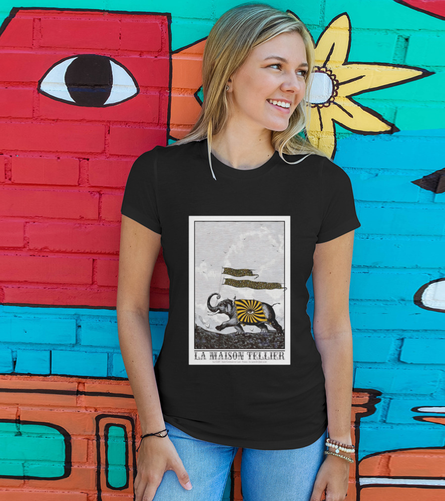 La Maison Tellier La CLEF Saint Germain En Laye Le Samedi 6 Juin 2026 Elephant T-Shirt