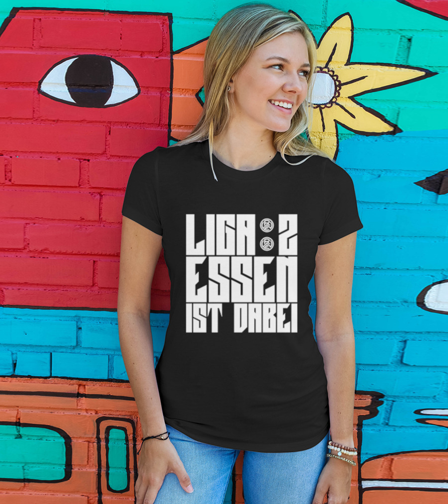 Liga 2 Essen Ist Dabei Soccer Celebration Football T-Shirt