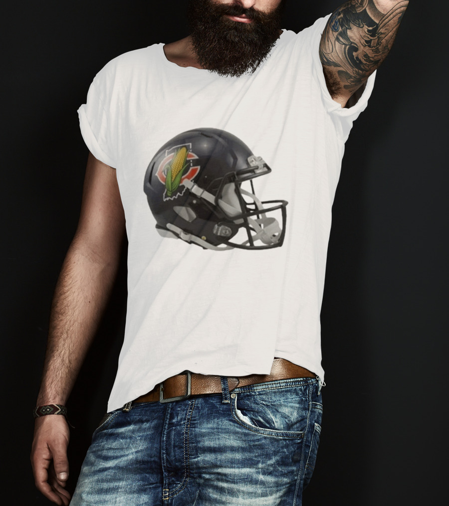 Chicago Bears Indiana Corn Helmet 2026 Edition T-Shirt