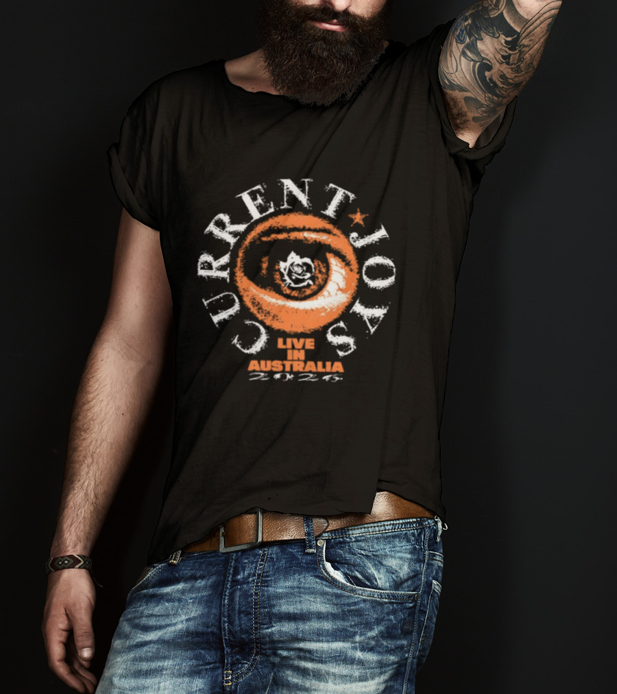 Current Joys Eye Live In Australia 2026 Two Sided T-Shirt