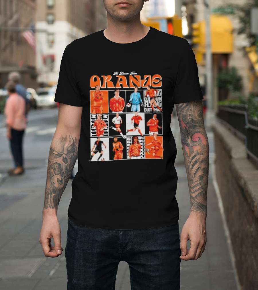 The Oranje Holland Football Legends Dream Team Series T-Shirt