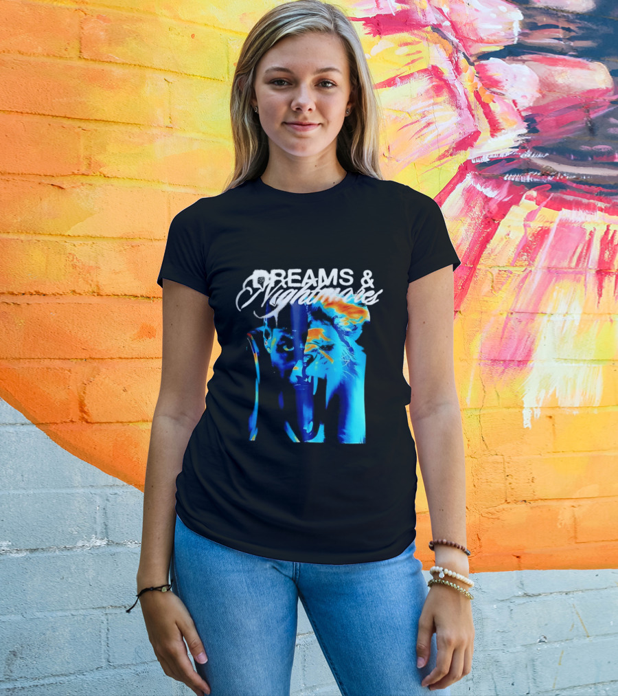 Kobe Bryant Mamba Lion Dreams Nightmares T-Shirt