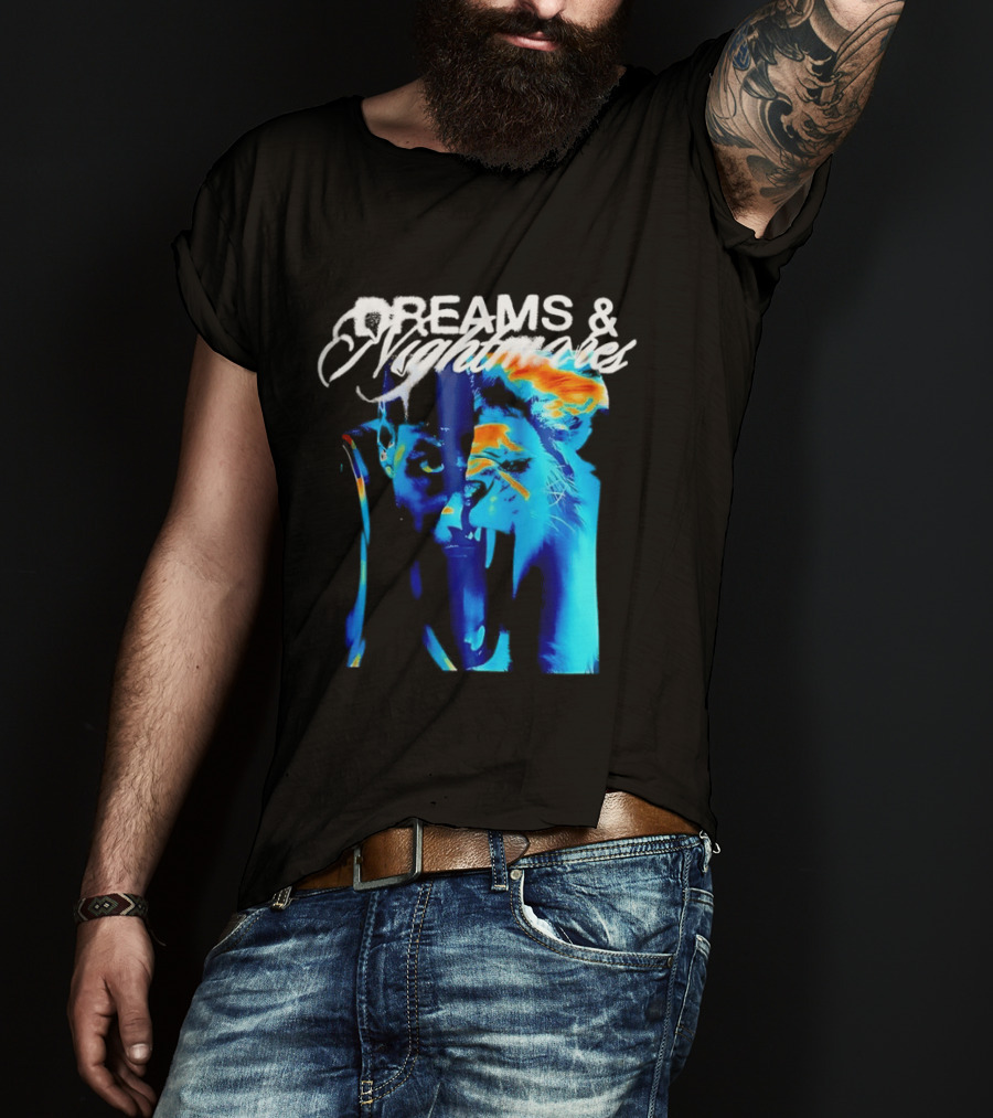 Kobe Bryant Mamba Lion Dreams Nightmares T-Shirt
