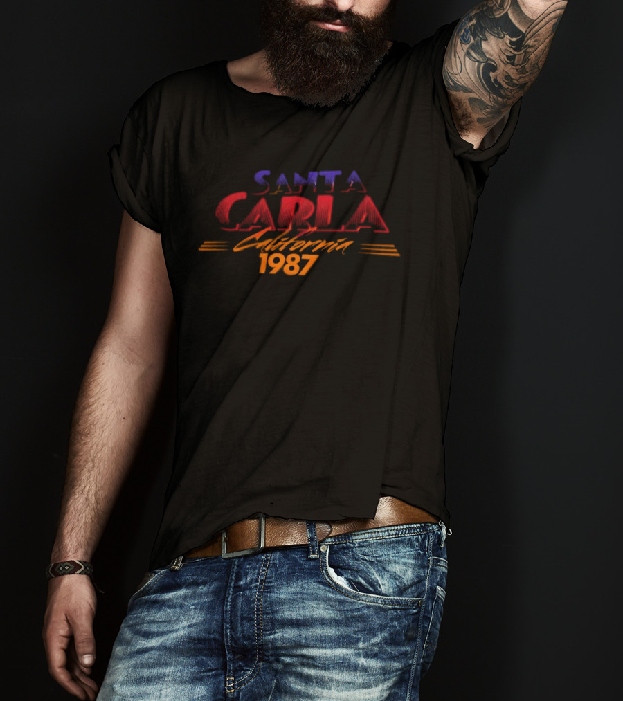 Santa Carla California 1987 Retro Vibe T-Shirt