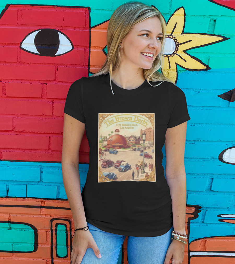 The Brown Derby 3377 Wilshire Blvd Los Angeles T-Shirt