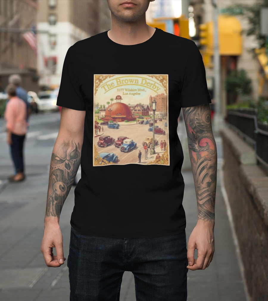 The Brown Derby 3377 Wilshire Blvd Los Angeles T-Shirt