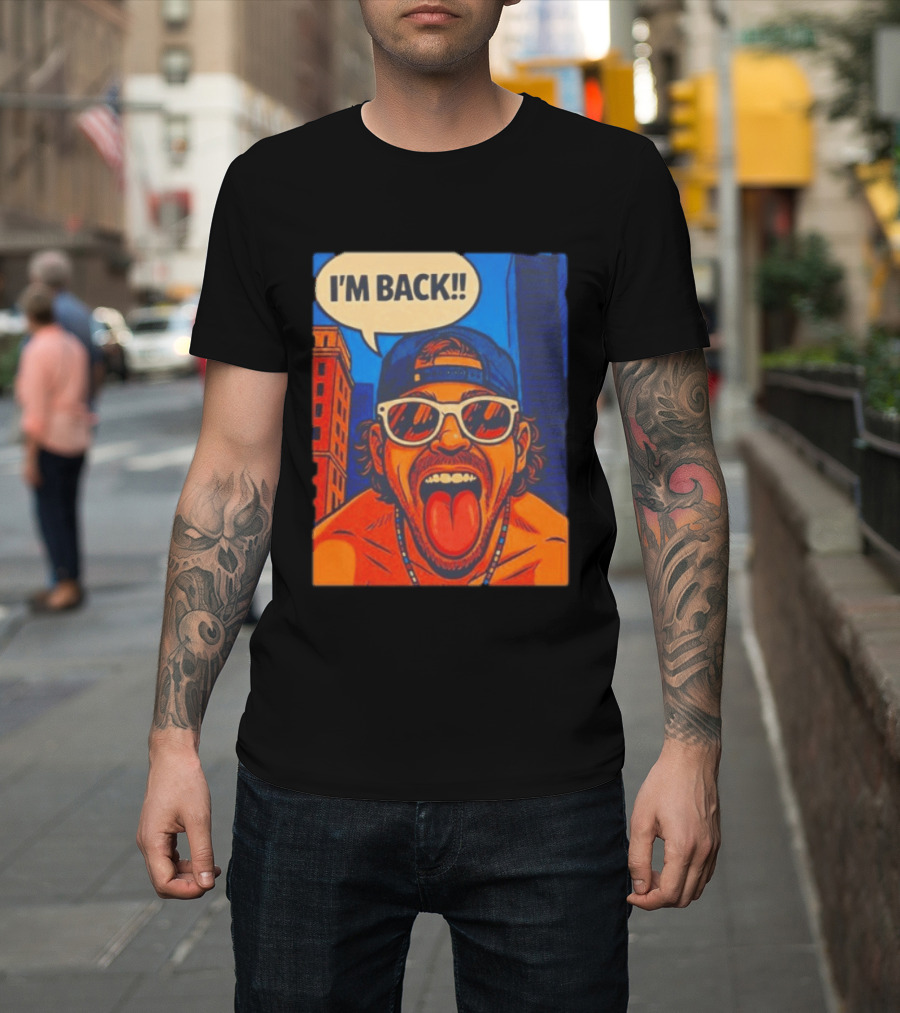 Los Angeles Dodgers Kike Hernandez I'm Back T-Shirt