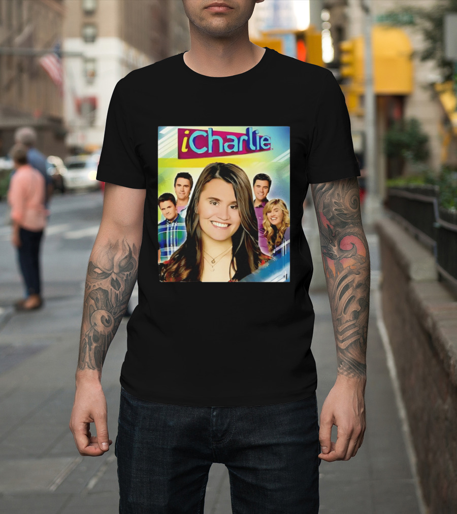 ICharlie Good Luck Charlie And ICarly Show Stars Cast T-Shirt