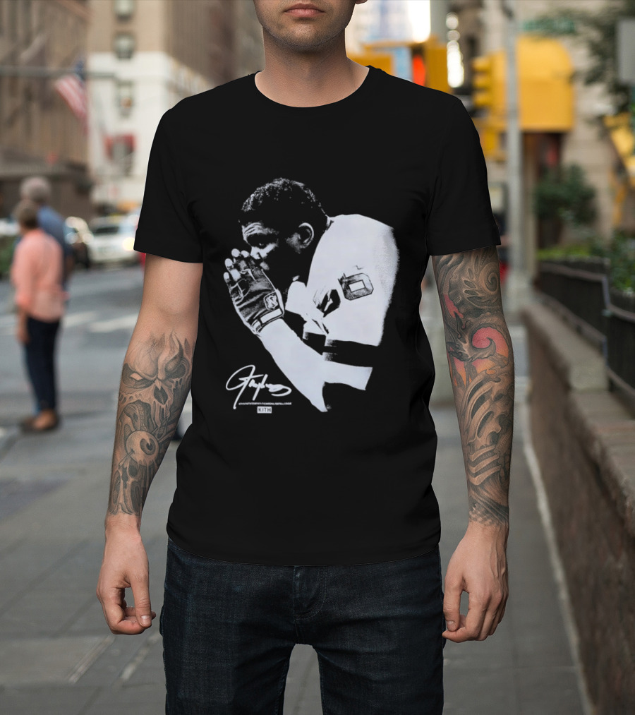 Kith National Football League Lawrence Taylor Praying Hands Signature Edition T-Shirt