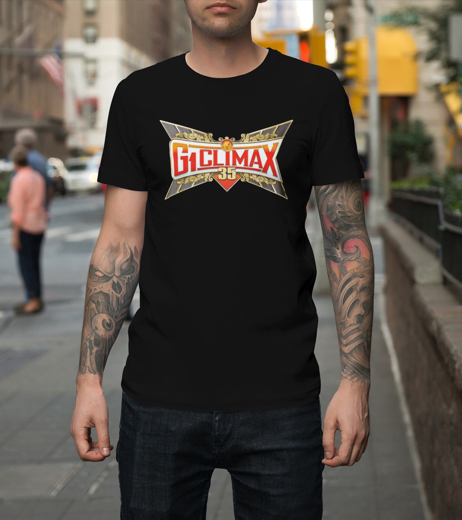New Japan Pro Wrestling G1 Climax 35 Japanese Wrestling Event T-Shirt