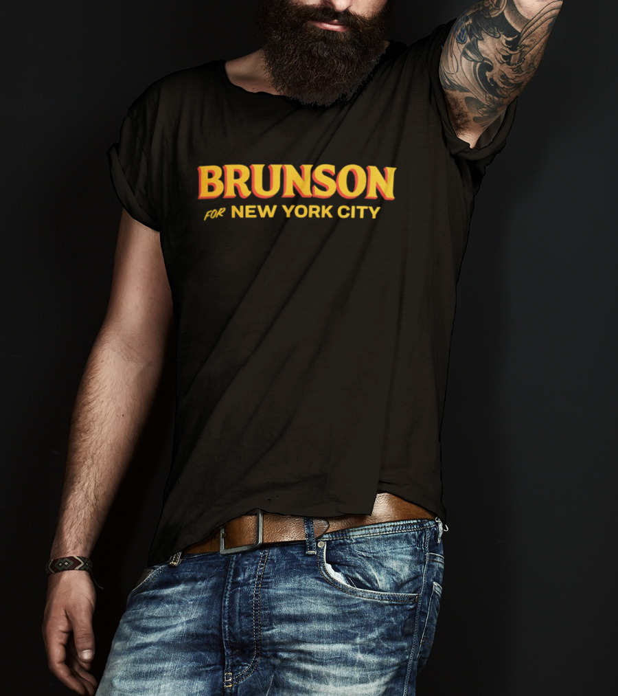 Brunson New York City Knicks Basketball Jalen Zohran T-Shirt