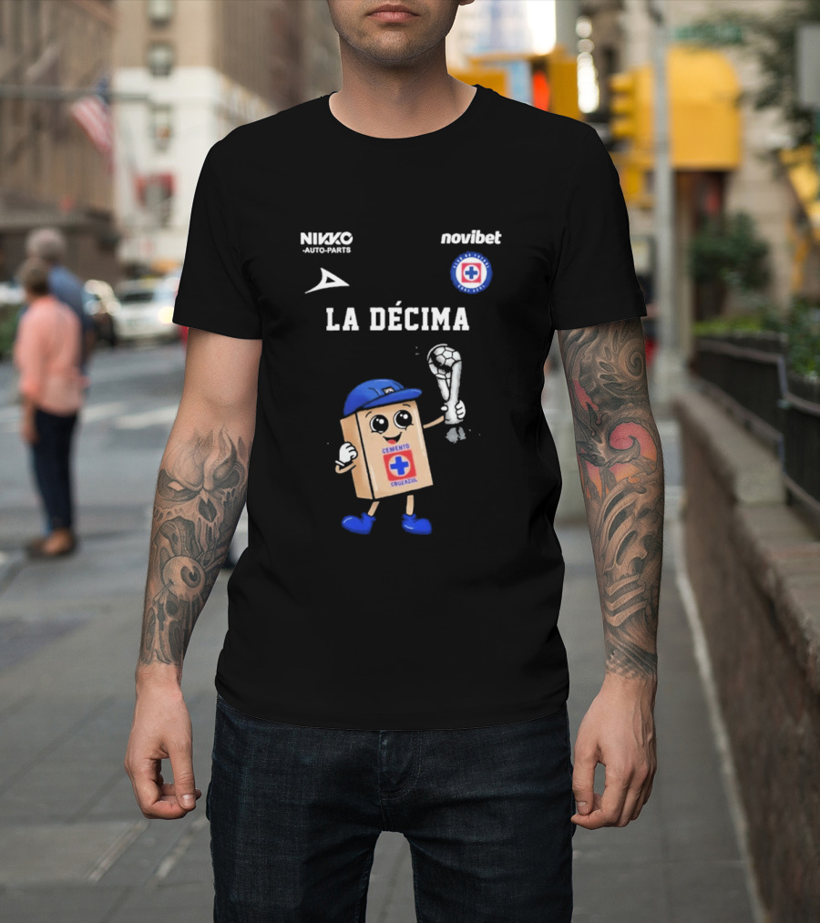 Cruz Azul Campeon Liga MX La Decima Cemento Cruz Azul 2026 T-Shirt