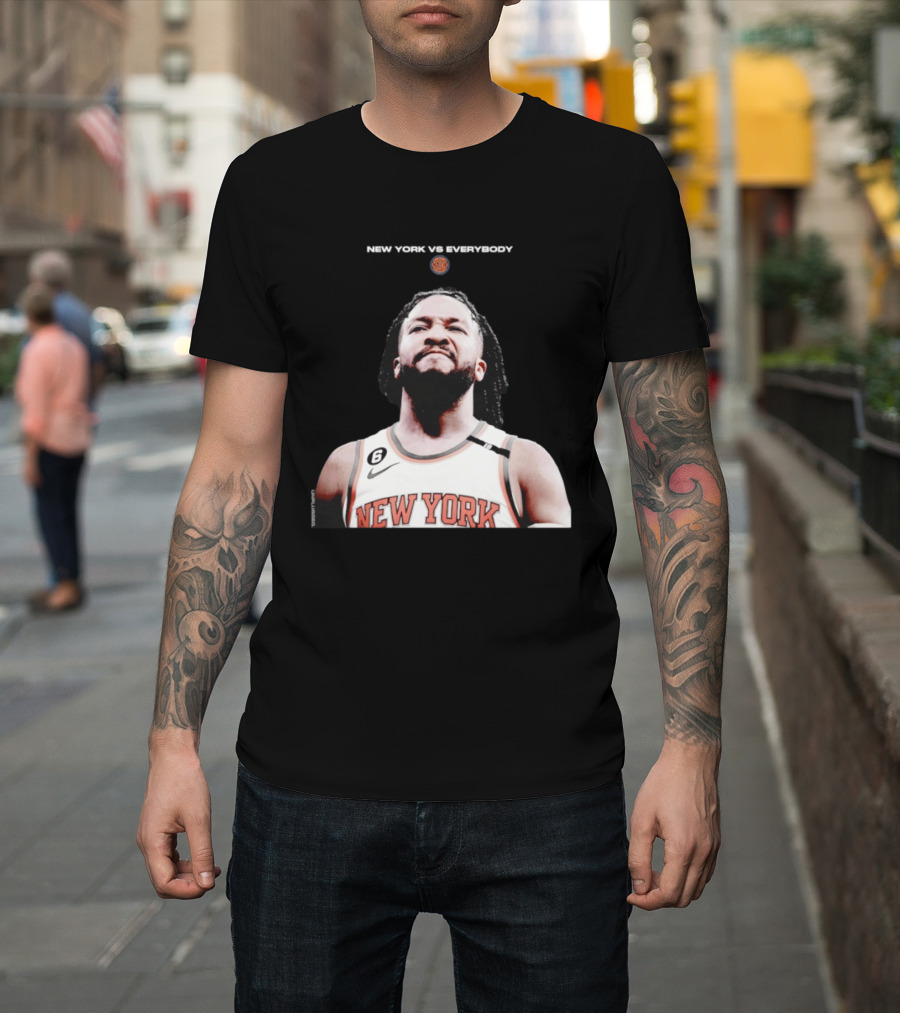 New York Knicks Jalen Brunson Vs Everybody T-Shirt