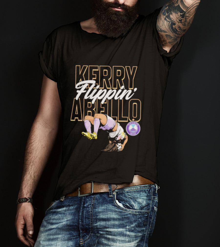 Kerry Abello Flippin Orlando Pride NWSL T-Shirt
