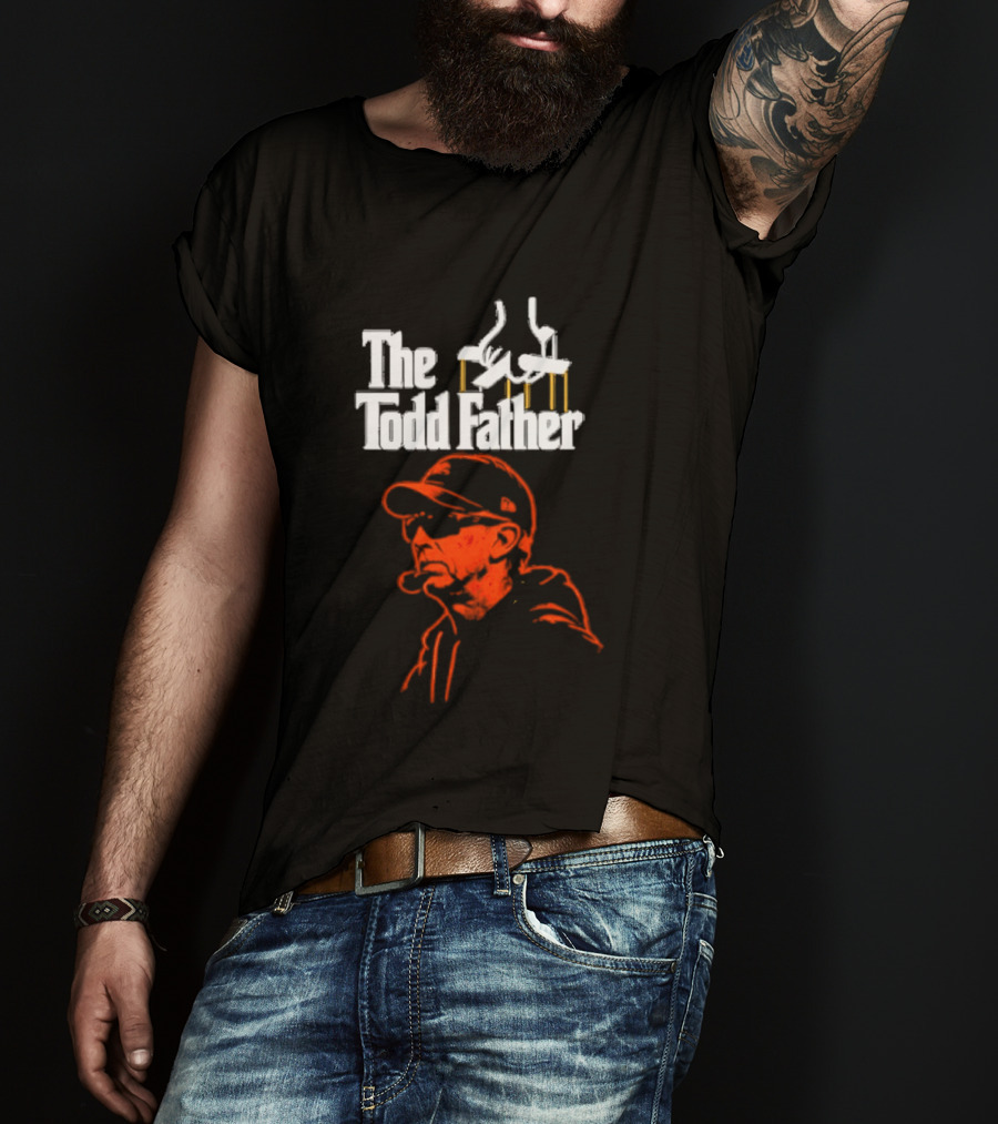The Todd Father Todd Monken Baseball Themed Fan T-Shirt