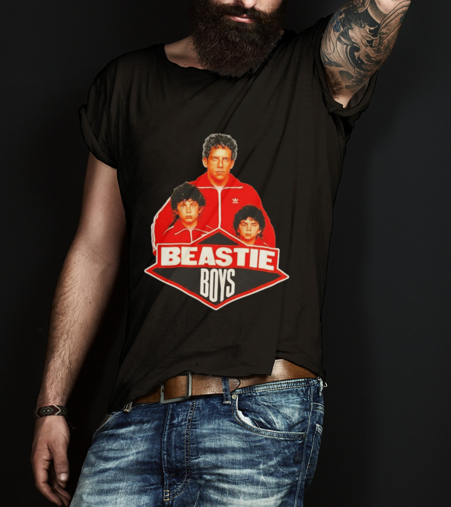Beastie Boys Red Tracksuit Iconic Hip Hop T-Shirt