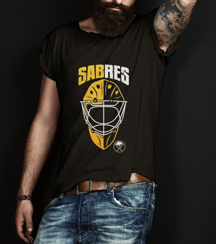 Buffalo Sabres Goalie Mask NHL Sabres T-Shirt