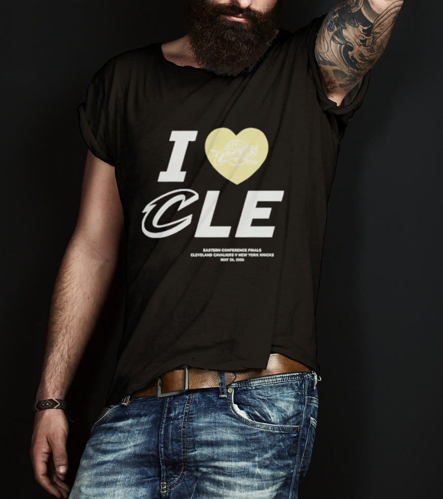 I Love CLE Cleveland Cavaliers Game 4 2026 T-Shirt
