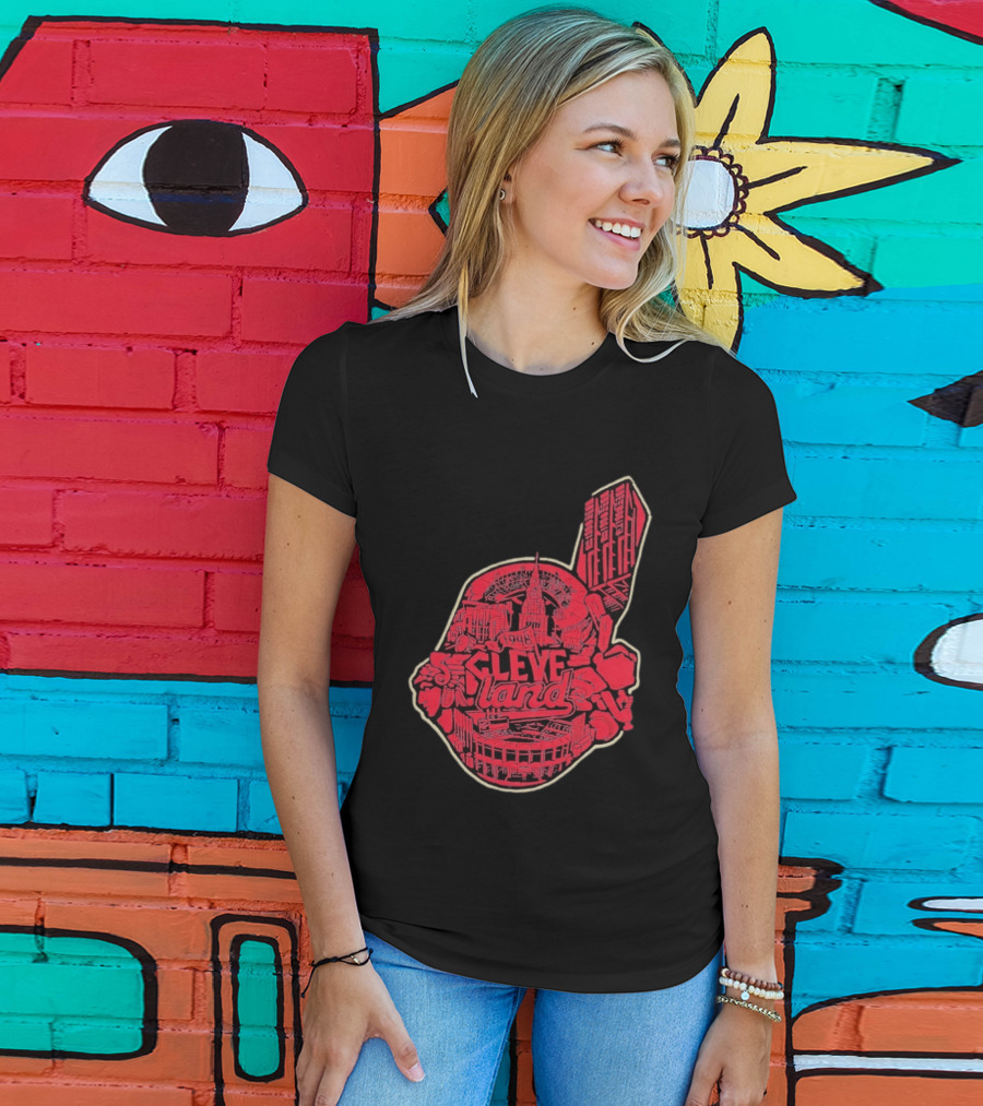 Cleveland Guardians 1948 Terminal Tower Progressive Field CLEVEland T-Shirt