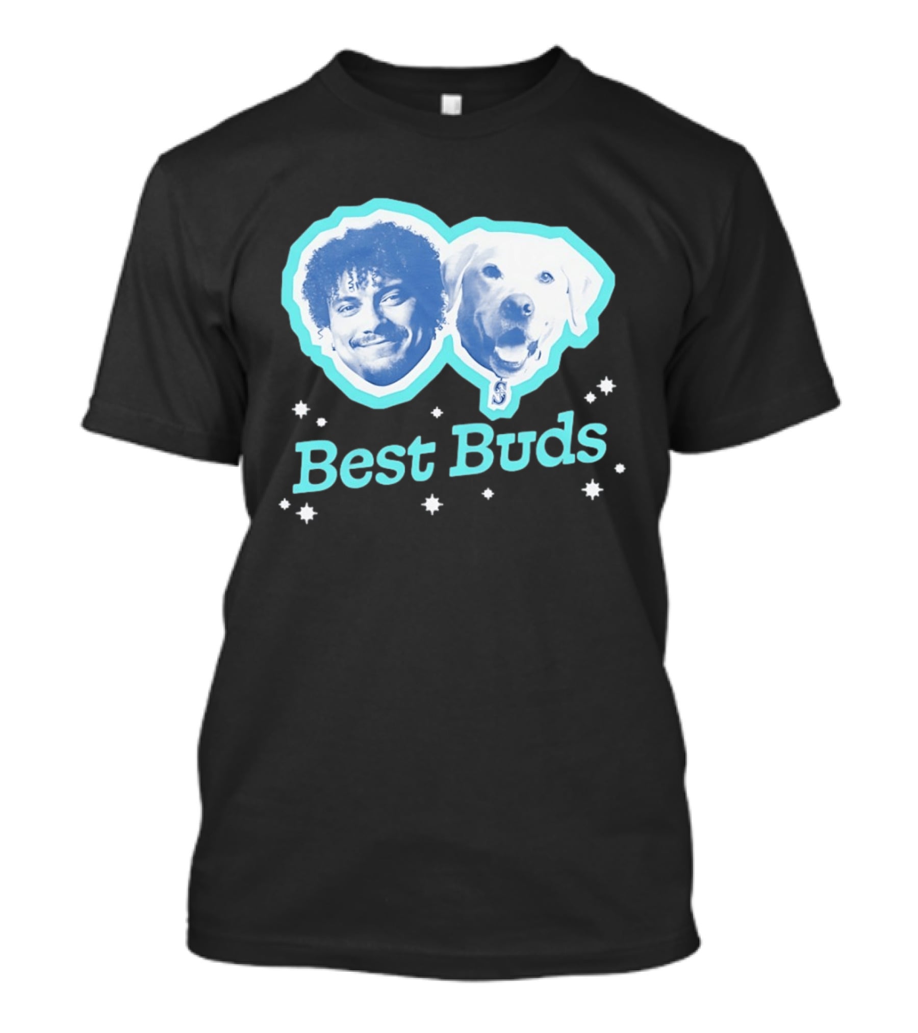 J P Crawford Seattle Mariners Baseball Best Buds T-Shirt