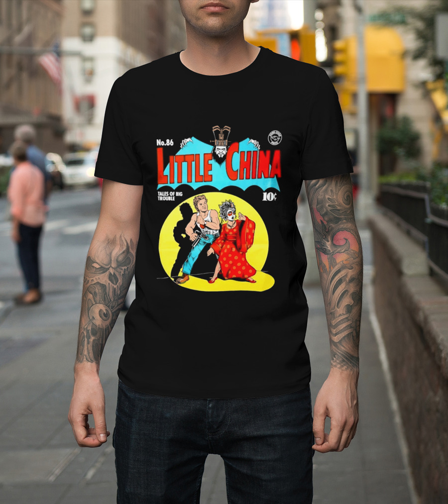 No 86 Little China Jack Burton Gracie Law David Lo Pan Tales Of Big Trouble T-Shirt