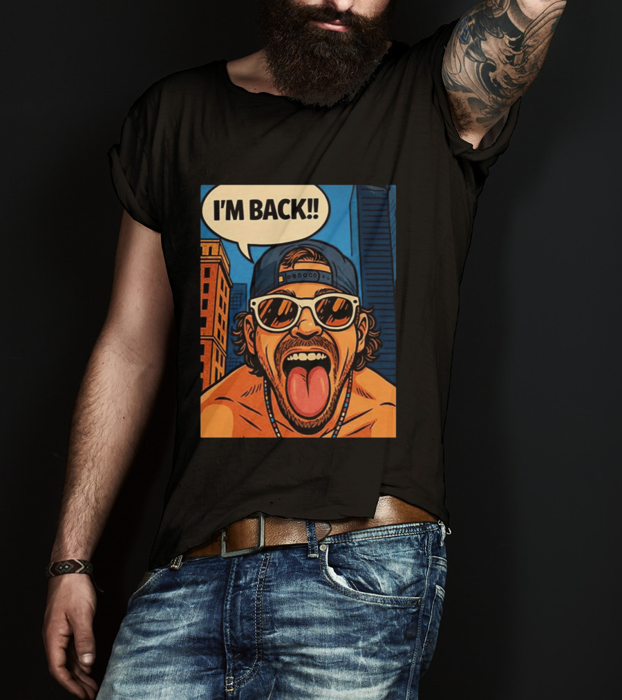 Premiun Dodgers Kiké Hernández I'm Back T-Shirt