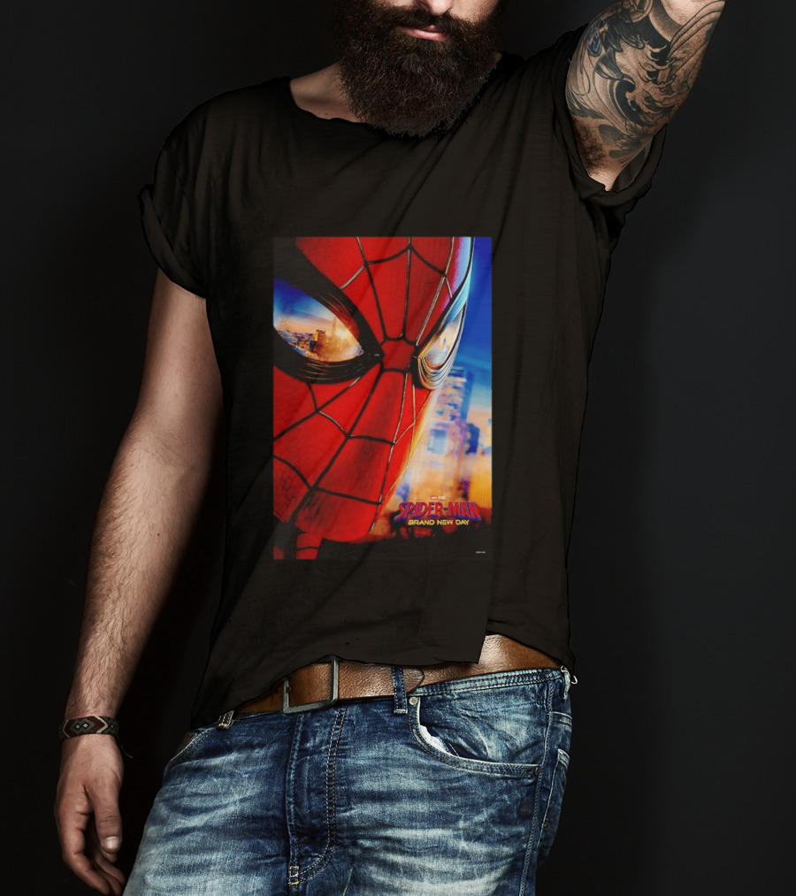 Spider Man Marvel Brand New Day Mask Studios T-Shirt