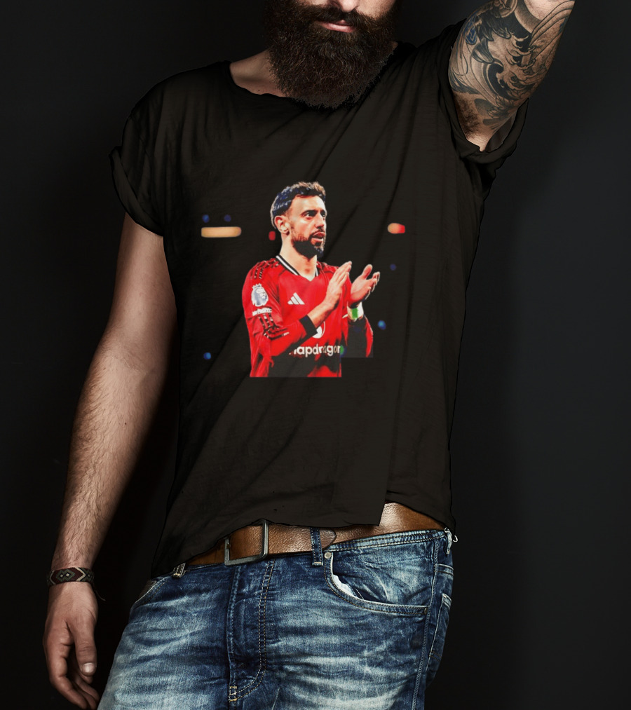 Bruno Fernandes Manchester United Premier League Most Assists Of The Season Snapdragon T-Shirt