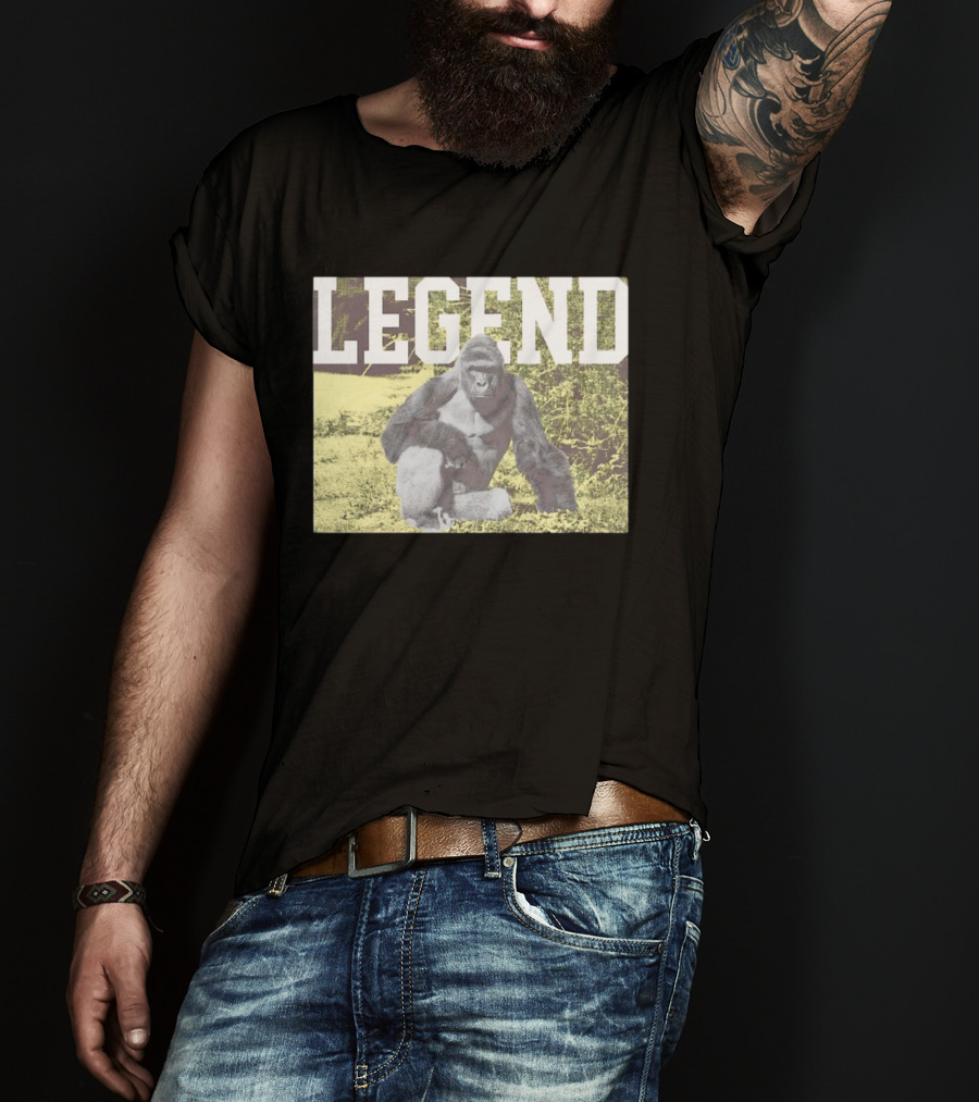Legend Gorilla Wild Animals T-Shirt