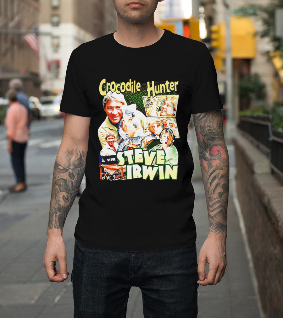 Crocodile Hunter Steve Irwin Wildlife Adventure T-Shirt