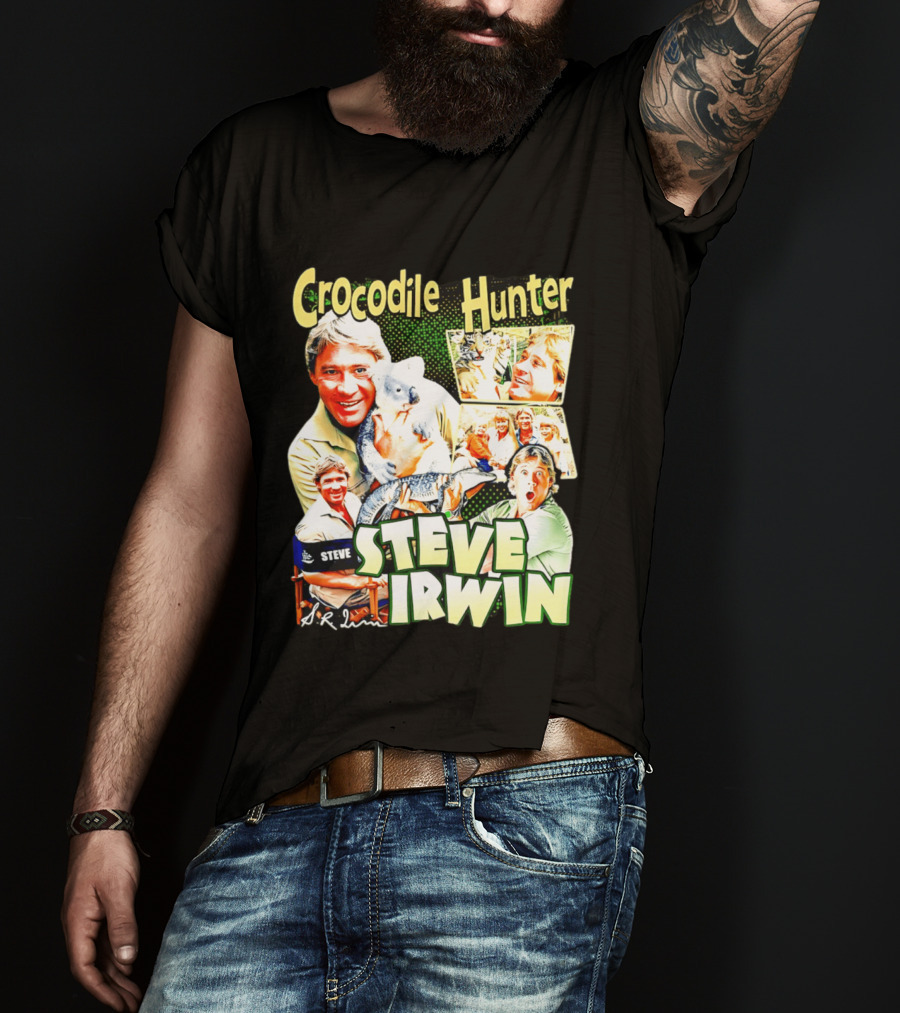 Crocodile Hunter Steve Irwin Wildlife Adventure T-Shirt