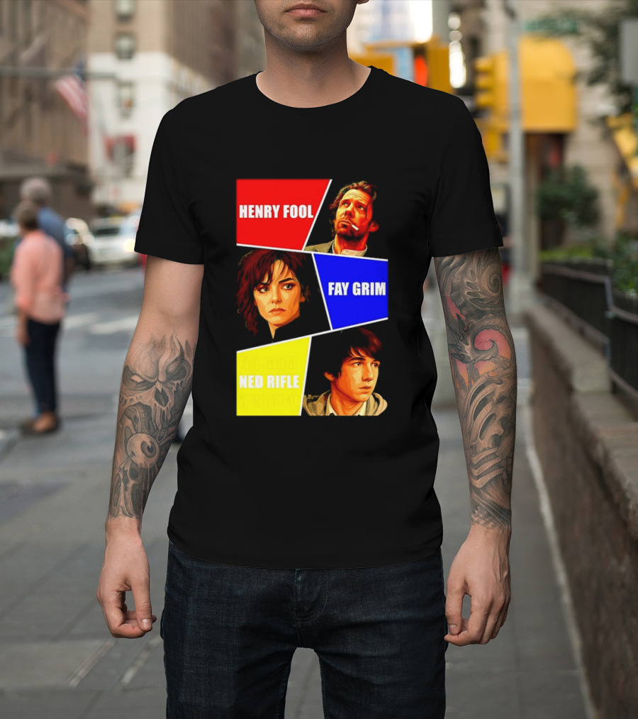 Henry Fool Fay Grim Ned Rifle Trilogy Hal Hartley Series T-Shirt