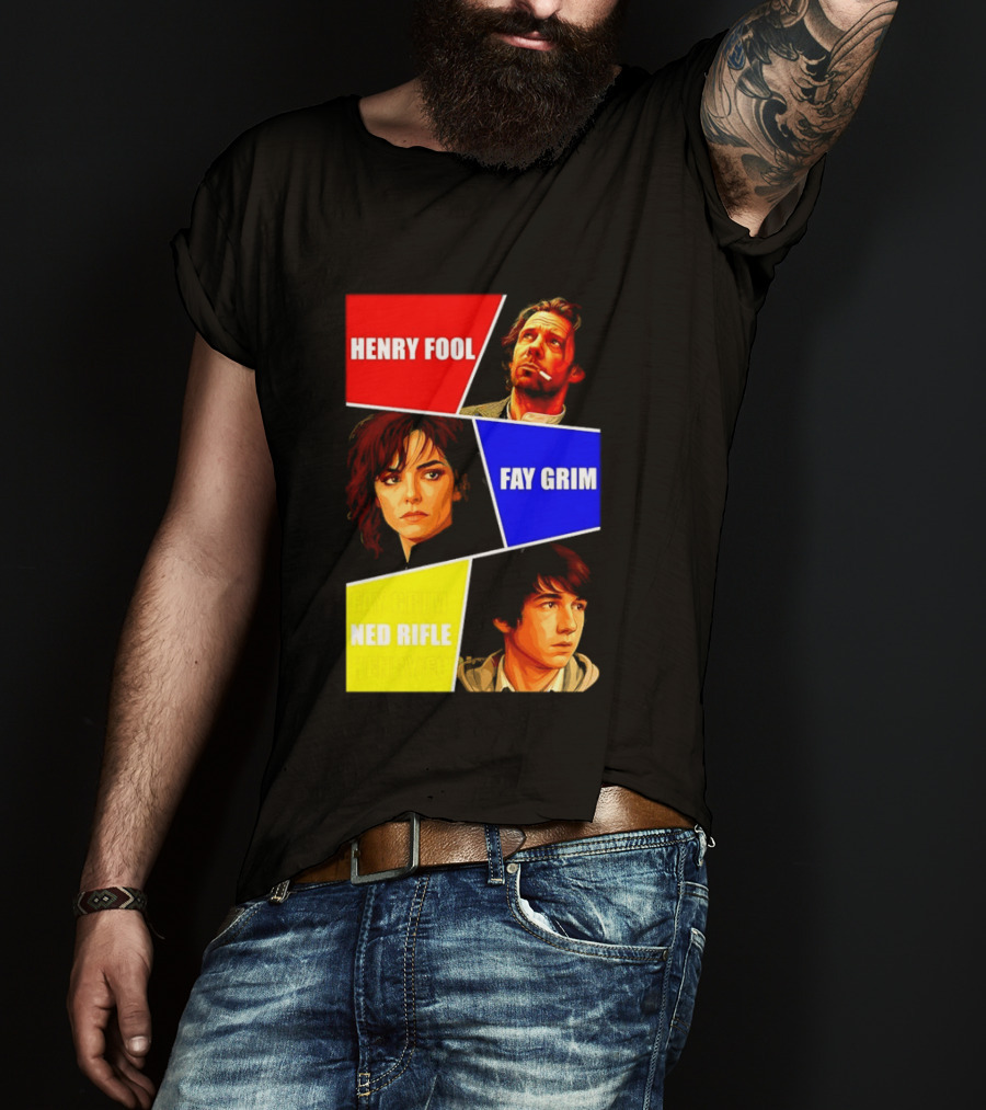 Henry Fool Fay Grim Ned Rifle Trilogy Hal Hartley Series T-Shirt