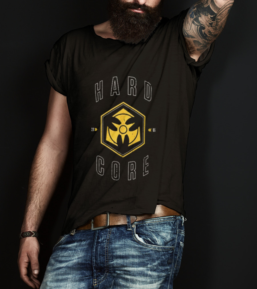 Dominator Festival 05 Hardcore Yellow Hexagon T-Shirt