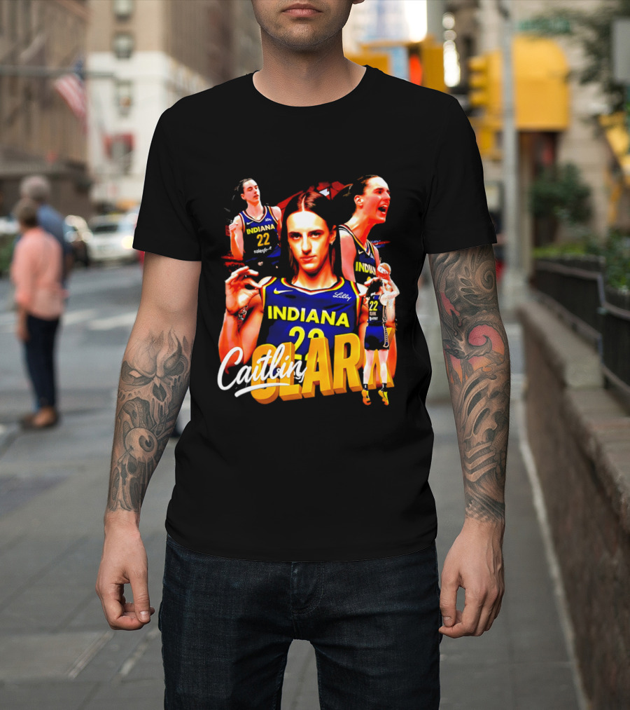 Indiana Fever Caitlin Clark 22 Jersey T-Shirt