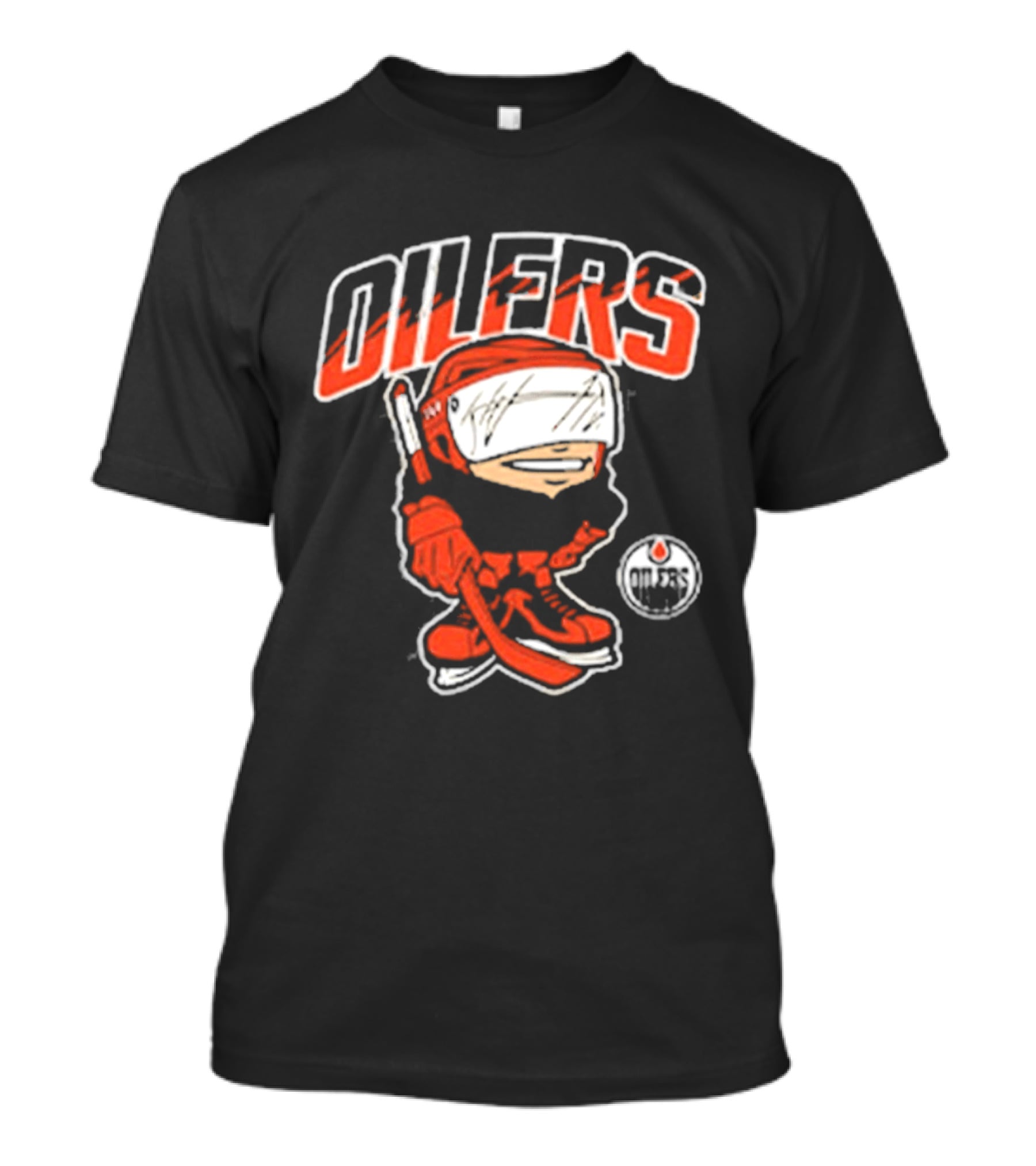 Edmonton Oilers Infant Tough Guy Hockey Player T-Shirt