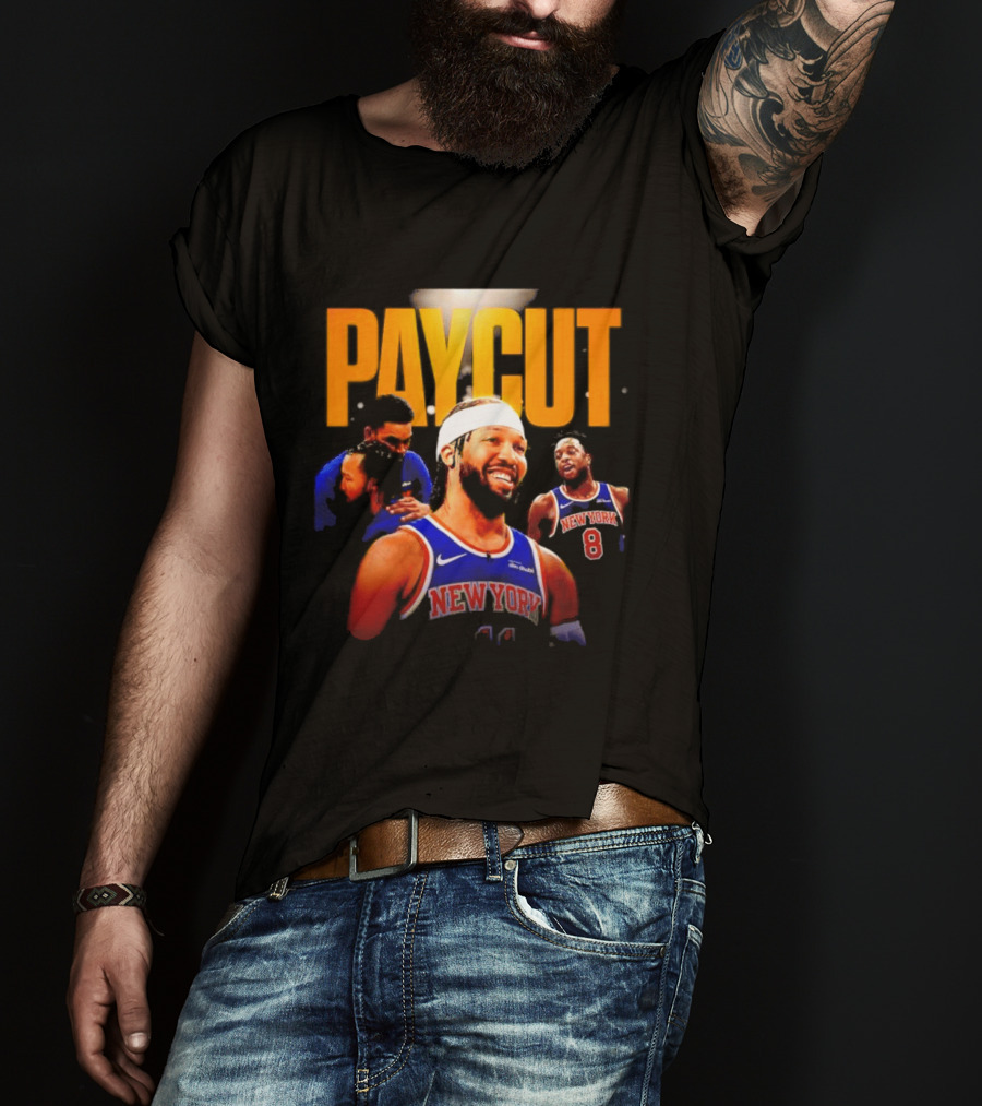 New York Basketball Paycut Jalen Brunson Knicks Edition T-Shirt