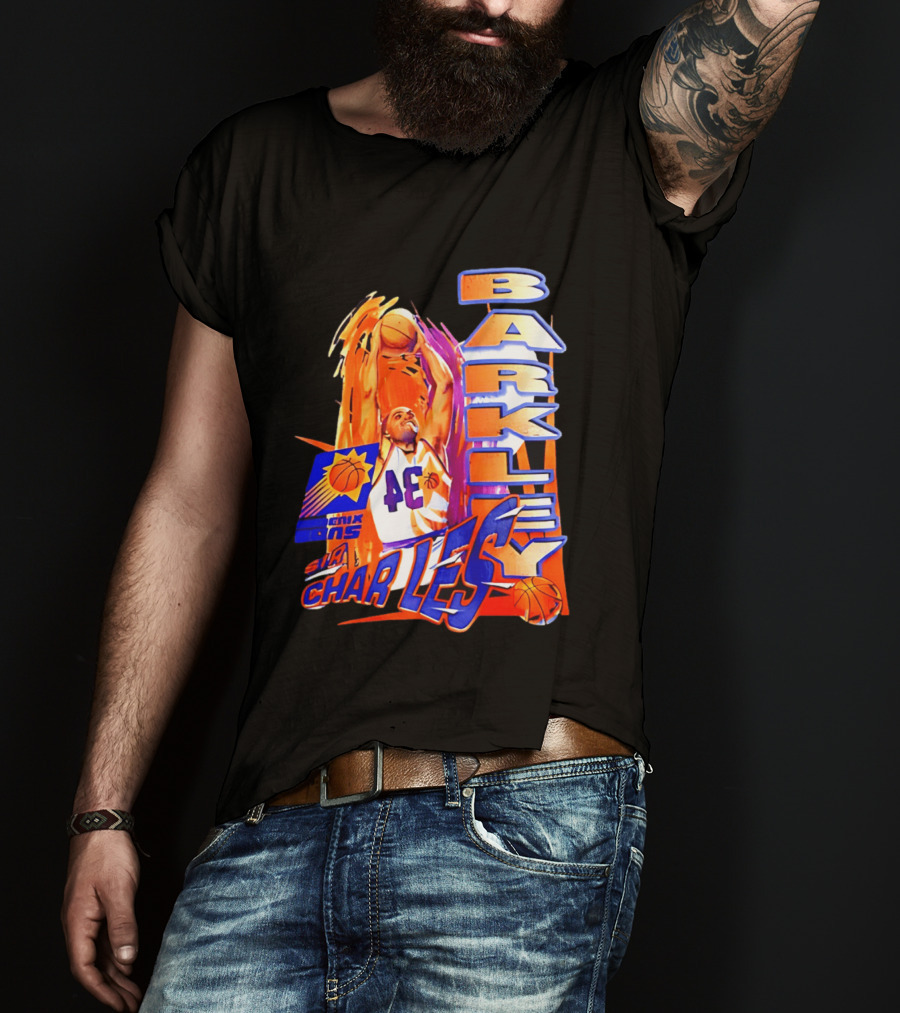 Phoenix Suns Barkley 34 Sir Charles NBA Legends T-Shirt