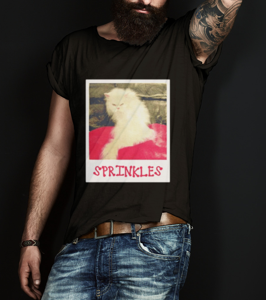 Sprinkles Polaroid Cat T-Shirt