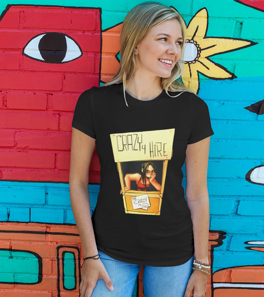 Nemi Montoya Crazy 4 Hire Comic Strip The Crazy Is T-Shirt