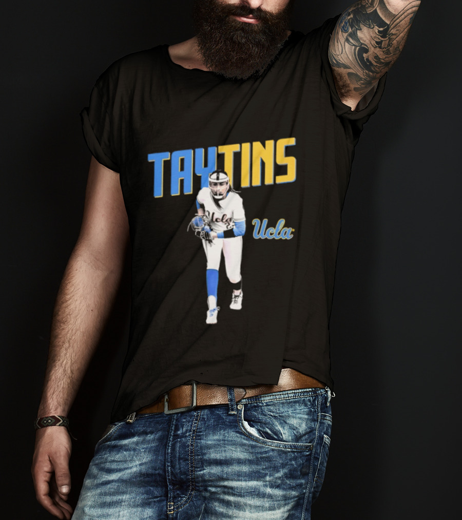 Taytins UCLA Bruins Softball Player T-Shirt